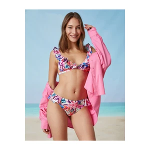 Koton Floral Printed Bikini Bottom