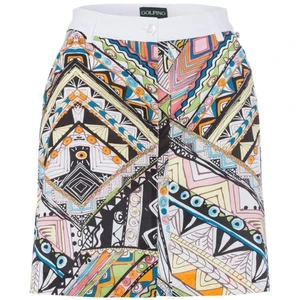 Golfino Tribal Print Womens Skort White 42