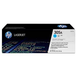 HP 305A CE411A azurový (cyan) originální toner