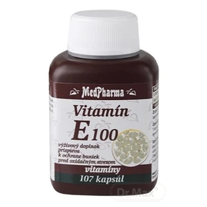 MedPharma Vitamín E 100 mg - 100 tob. + 7 tob. ZD ARMA