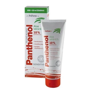 MedPharma Panthenol 10 % Sensitive tělové mléko s aloe vera 230 ml