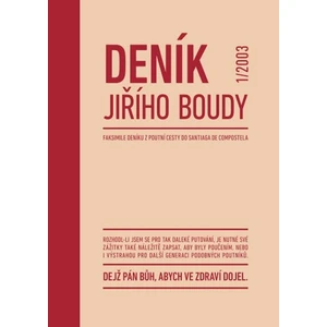 Deník Jiřího Boudy - Jiří Bouda