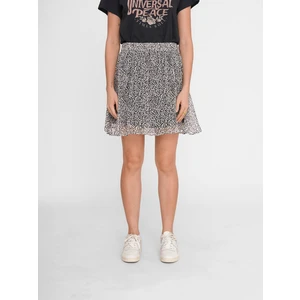 Grey patterned skirt Noisy May Val - Women