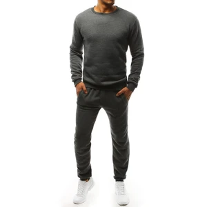 Dark gray men's tracksuit Dstreet AX0376