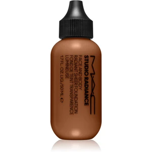 MAC Cosmetics Studio Radiance Face and Body Radiant Sheer Foundation lehký make-up na obličej a tělo odstín N6 50 ml