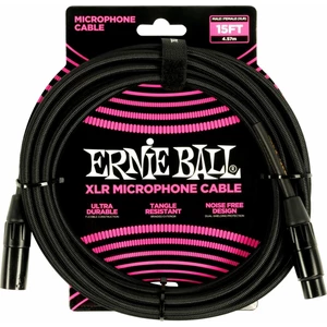 Ernie Ball 6391 Noir 4,5 m