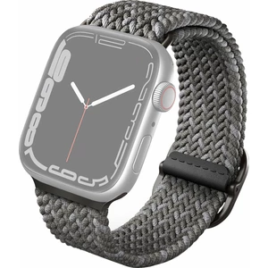 Remienok Uniq Aspen Designer Edition na Apple Watch 42/44/45mm (UNIQ-45MM-ASPDEPGRY) sivý řemínek pro Apple Watch • materiál tkaný nylon • měkký a pro