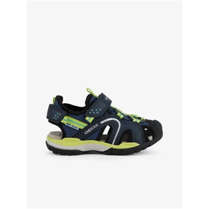 Green-blue boys sandals Geox Borealis - Boys