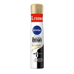 Nivea Antiperspirant ve spreji Black & White Invisible Silky Smooth (Anti-perspirant) 200 ml