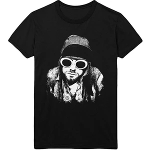 Kurt Cobain Tričko One Colour Černá XL