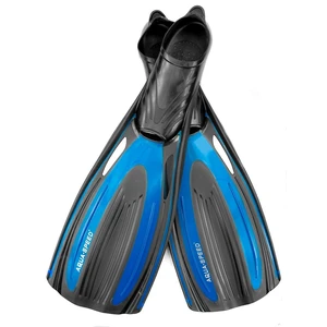 AQUA SPEED Unisex's Snorkel Flippers Hydro Navy Blue Pattern 11