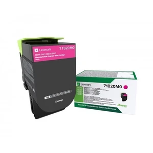 Toner Lexmark 71B20M0, 2300 stran, pro CS417dn/CS317dn/ CX517dn/CX417de/CS517de/CX317dn (71B20M0) červený Kompatibilita:<br />
LEXMARK CS317DN, LEXMARK CS41