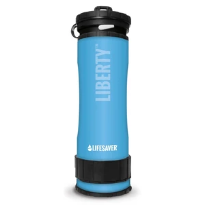 Lifesaver filtračná fľaša na vodu liberty 400 ml modrá