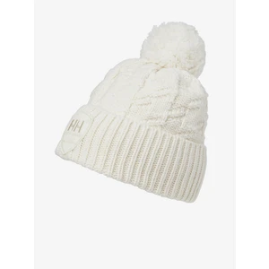 Women's cream merino wool beanie HELLY HANSEN W HOD BEANIE 2.0 - Women