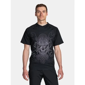 Men's functional MTB T-shirt KILPI REMIDO-M Black