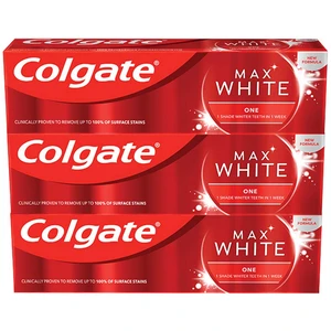 Colgate Max White One bieliaca zubná pasta 3x75 ml