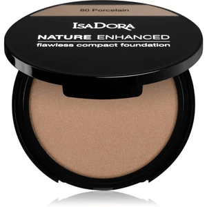 IsaDora Nature Enhanced Flawless Compact Foundation krémový kompaktný make-up odtieň 86 Natural Beige 10 g