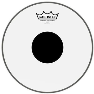 Remo Controlled Sound Clear Black Dot 10" Naciąg na Bęben