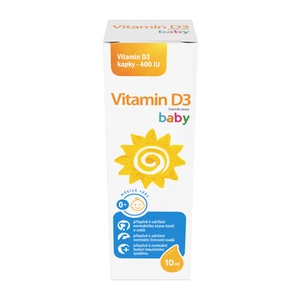 Vitamin D3 baby, 400IU 10 ml