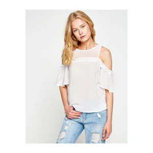 Koton Blouse - White - Regular fit