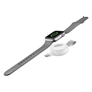 Cestovní nabíječka Cellularline Power Pill pro Apple Watch, s USB adaptérem, bílá