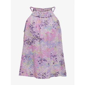 Light purple girly floral top ONLY Anna - Girls