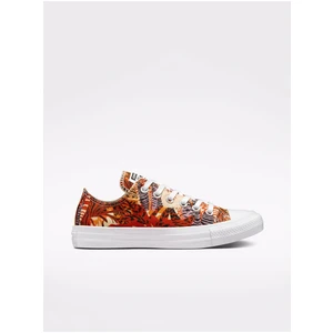 Orange Women's Patterned Sneakers Converse Chuck Taylor Tropical - Women