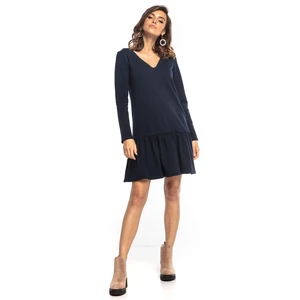 Tessita Woman's Dress T355 4 Navy Blue