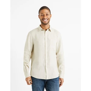 Celio Daflix Linen Shirt - Men