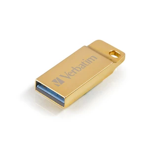 Verbatim USB flash disk, USB 3.0, 32GB, Metal Executive, Store N Go, zlatý, 99105, USB A