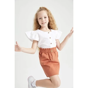 DEFACTO Girl Gabardine Skirt