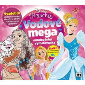 JIRI MODELS Mega omalovánky vodové Disney Princezny