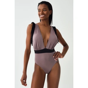 Dagi Beige Triangle Swimsuit