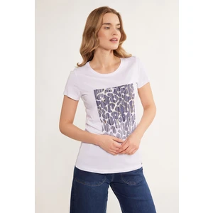 MONNARI Woman's T-Shirts Ladies' T-Shirt With Decorative Print