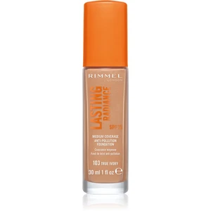 Rimmel Lasting Radiance rozjasňujúci make-up SPF 25 odtieň 103 True Ivory 30 ml