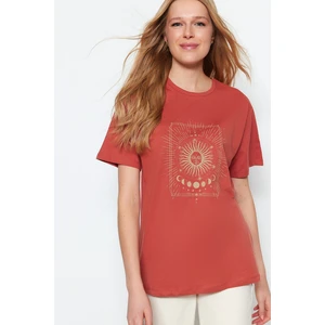 T-shirt da donna  Trendyol Boyfriend