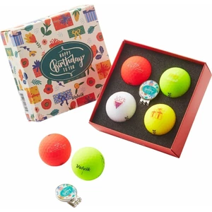 Volvik Vivid Birthday 4 Pack Golf Balls Minge de golf