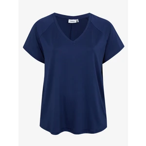 Dark blue Womens T-Shirt Fransa - Women