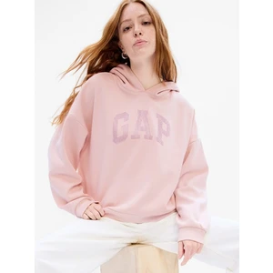 GAP Sweatshirt vintage soft with hood and logo - Women