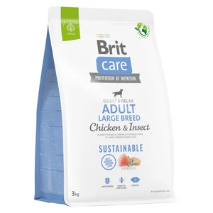 BRIT Care Sustainable Adult Large Breed granule pre psov 1 ks, Hmotnosť balenia: 3 kg