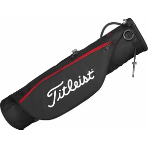 Titleist Carry Bag Black/Black/Red Sac de golf