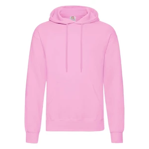 Men's Pink Hooded Sweat Fruit of the Loom