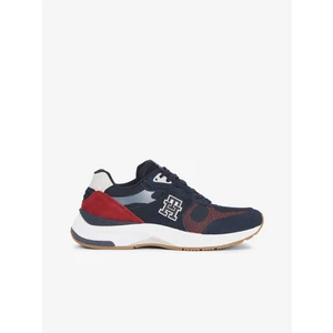 Red and blue Tommy Hilfiger men's sneakers