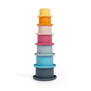 Bigjigs Toys Stacking Cups stohovací kelímky 7 ks