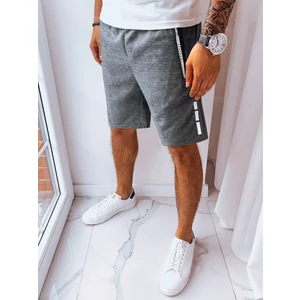 Dark Grey Men's Tracksuit Shorts Dstreet