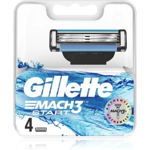 Gillette Mach3 Start náhradné žiletky 4 ks