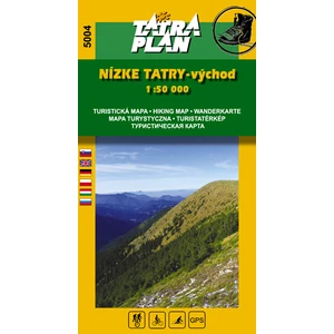 Nízke Tatry - východ -- 1:50 000 [MAPA]