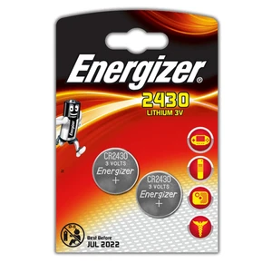 Knoflíkový článek CR 2430 lithiová Energizer CR2430 290 mAh 3 V 2 ks