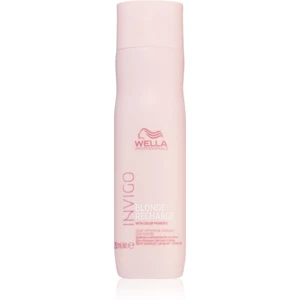 Wella Professionals Invigo Blonde Recharge šampón pre ochranu farby blond vlasov Cool Blond 250 ml