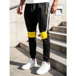 Pantaloni de training negri Bolf K10019